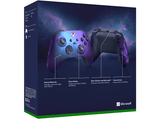 Mando - Microsoft QAU-00087 Edición especial Stellar Shift, Compatible con Xbox Series, Bluetooth, Azul púrpura