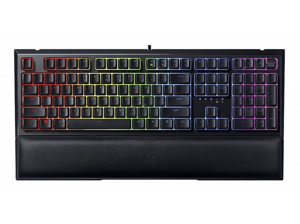 Teclado gaming - Razer Ornata V2, Retroiluminación RGB, USB, Negro