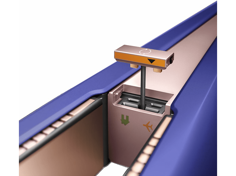 Plancha de pelo - Dyson Corrale Q4 Gifting 2022, Placas flexibles, Con o Sin cable, Edición Especial, Bolsa de viaje, 210°C, Azul Índigo/ Rosa