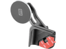 Soporte de móvil para coche - CellularLine Mag Sreen, Para Tesla, Giratorio 360°, MagSafe, Universal, Negro