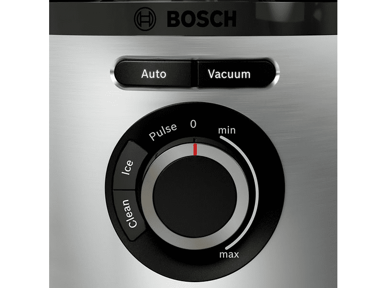 Batidora de vaso - Bosch MMBV622M, 1000W, 1.5 litros, Negro. Acero inoxidable