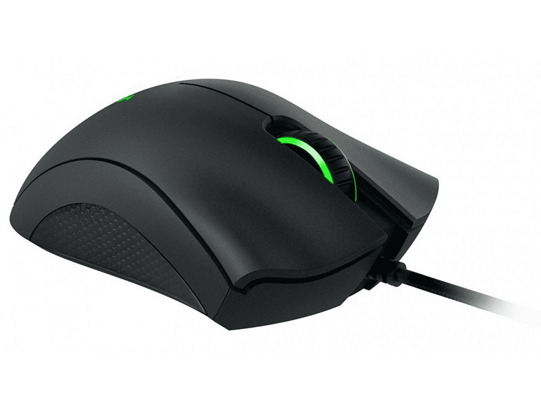 Ratón gaming - Razer Deathadder Essential, Por cable, 6.400 ppp, 5 Teclas, USB, Negro