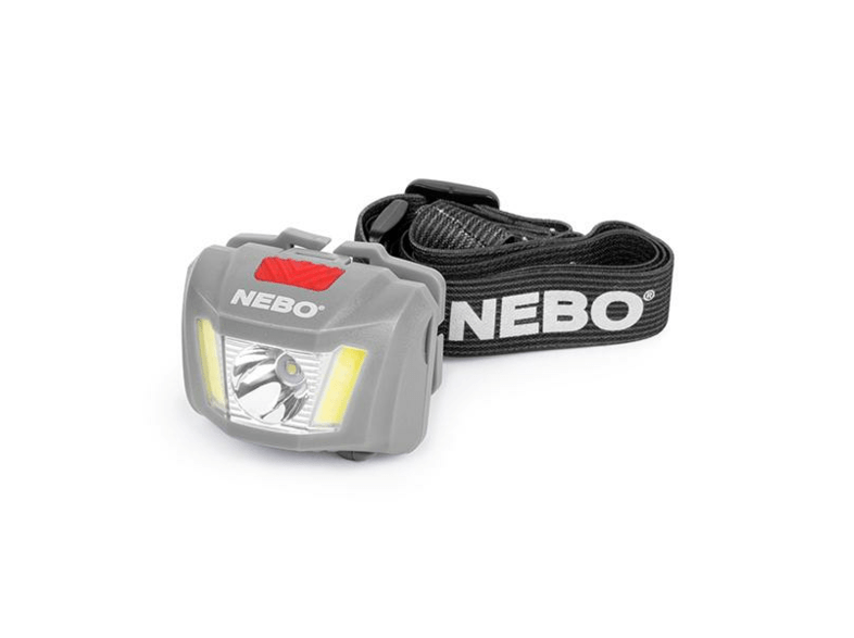 Linterna - NEBO DUO 250+ Linterna con cinta para cabeza LED Negro, Gris