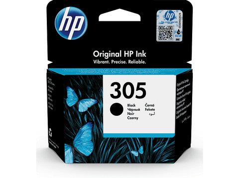 Cartucho de tinta - Original HP 305, Negro, 3YM61AE