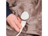 Manta eléctrica - Ufesa Softy Plus, 120 W, 180x140 cm, 3 Niveles de temperatura, Sistema autostop, Beige