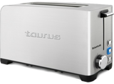 Tostadora - Taurus 960.644 MYTOAST LEGEND, 1050W, iluminación LED, tres funciones, Inox