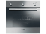 Horno - Candy Pop Evo FLG203/1X, Gas Natural, 60l, 5 funciones, Puerta doble cristal, 60cm, Rustepollos, Inox
