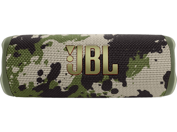Altavoz inalámbrico - JBL Flip 6, Resistente al agua, RMS 10 W , Bluetooth, Hasta 12 h, Camo