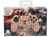 Funda + grips - FR-TEC Monster Hunter™ Combo Pack, Para mando Dualshock de PS4, Multicolor
