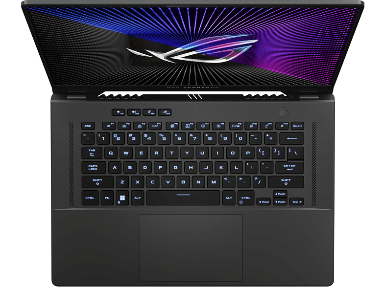 Portátil gaming - ASUS ROG Zephyrus G16 GU603VV-N4005,16 WQXGA, Intel® Core™ i9-13900H, 32GB RAM, 1TB SSD, RTX™ 4060, Sin sistema operativo