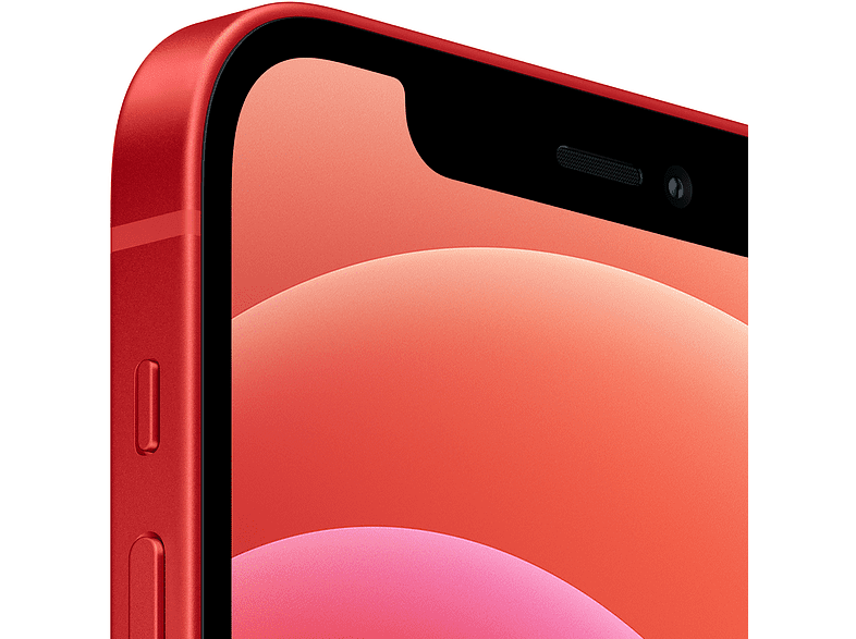 Apple iPhone 12, Rojo, 64 GB, 5G, 6.1 OLED Super Retina XDR, Chip A14 Bionic, iOS, (PRODUCT)RED™