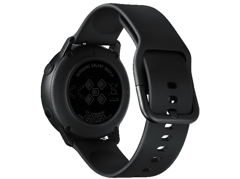 Smartwatch - Samsung Galaxy Watch Active, 1.1 AMOLED, HR, GPS, Bluetooth, Wi-Fi, NFC, Negro