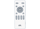 Ventilador de techo - OK OCF 107623, 35 W, 6 velocidades, Mando a distancia, Invierno-Verano, Blanco