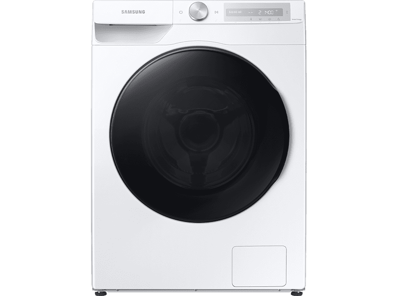 Lavadora secadora - Samsung WD80T634DBH/S3, 8 kg lavado, 5 kg secado, 1400 rpm, Auto Dosificador,  Blanco