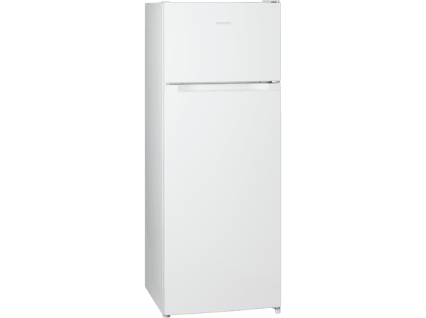 Frigorífico combi - Jocel JF211, Cíclico, 142.8 cm, 211 Litros, Estantes cristal, Blanco