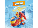 Figura - Magicbox Superthings Pizzacopter, Plástico, Dispara discos, Multicolor