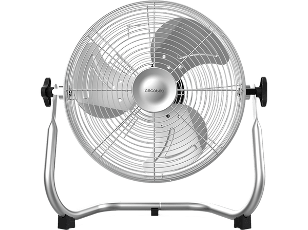 Ventilador industrial - Cecotec EnergySilence 1000 Pro, 40 W, 3 velocidades, 3 aspas, Plata