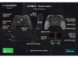 Mando - Power A MOGA XP5X PLUS, Bluetooth y USB, Para Xbox, Android y PC, 3000 mAh, Negro