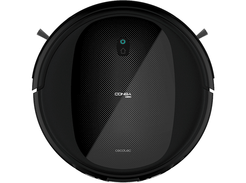 Robot aspirador - Cecotec Conga 1990 Vital, 4 in 1, 2100 Pa, 2 l, 160 minutos, 64db, Negro