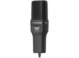 Micrófono – Woxter Mic Studio 60, USB, Tecnología Cardioide , 2.2 KΩ, -38 ± 3dB, 20hz - 20khz, 1.4 m, Negro