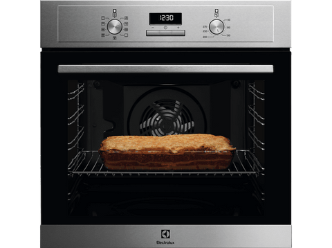 Horno - Electrolux EOF3H54X, 72 l, 2700 W, Independiente, A+, Inox