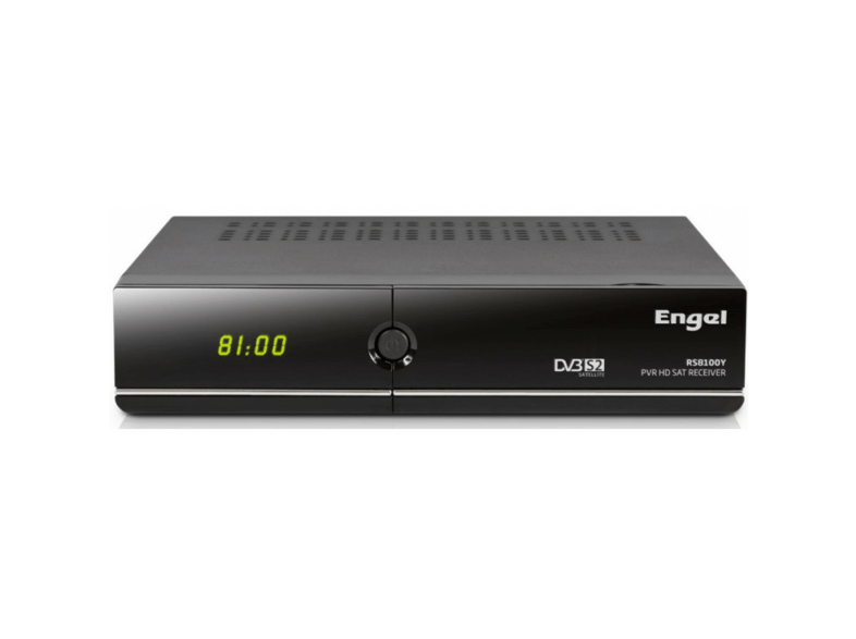 Receptor satélite - Engel RS8100Y, HD, Wi-Fi, Ethernet, USB 2.0, HDMI