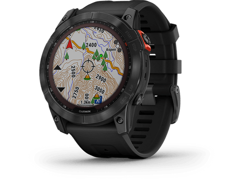 Reloj deportivo - Garmin Fēnix 7X Solar, Negro, 127-210 mm, 1.3