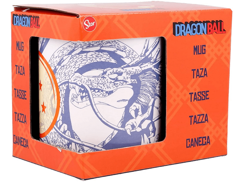 Taza - Sherwood Dragon Ball, 0.325 l, Cerámica, Blanco
