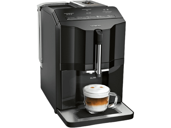 Cafetera superautomática - Siemens TI35A209RW, 1300 W, 1.4 l, 15 bar, 2 Tazas, Molinillo, Negro