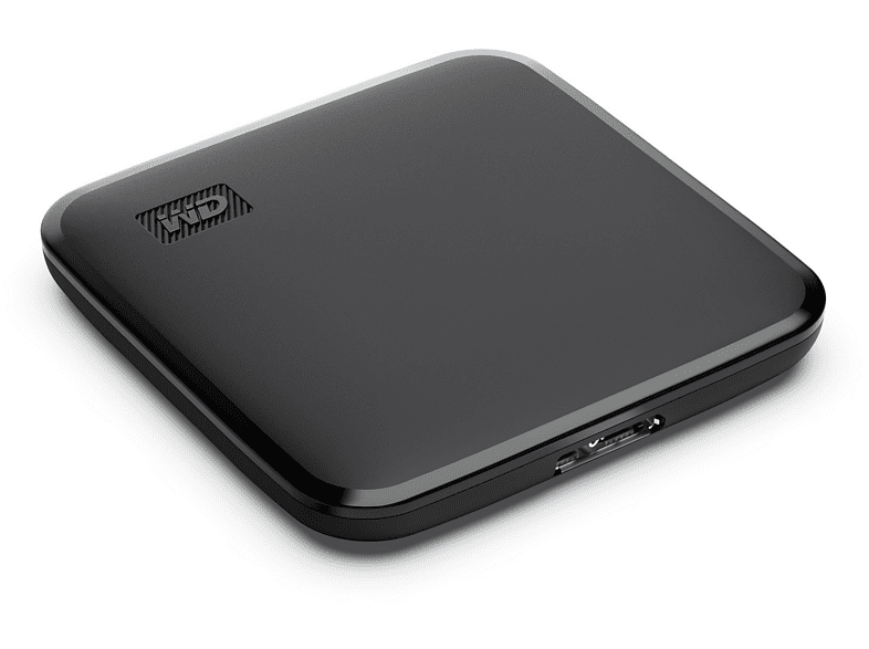 Disco duro externo 1 TB - WD Elements SE SSD, Portátil, Lectura 400 MB/s, USB 3.0, Para Windows y Mac, Negro