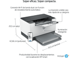 Impresora láser - HP LaserJet M209dwe, Doble cara, 29 ppm, Wi-Fi ™, Monocromo, 6 meses de impresión Instant Ink con HP+
