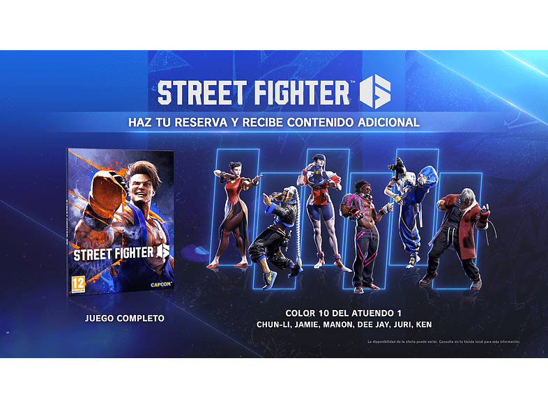 PS4 Street Fighter 6 Stardard Edition