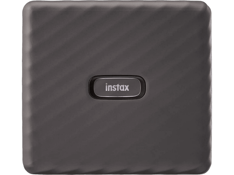 Impresora fotográfica - Fujifilm Instax Link Wide, Bluetooth, Portátil, 86 x 99 mm, 12 segundos, Gris moca
