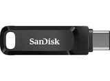 Pendrive de 128 GB - SanDisk Ultra Dual SDDDC3-128G-G46, USB-C, USB-A, 3.1 (Gen 1), Negro