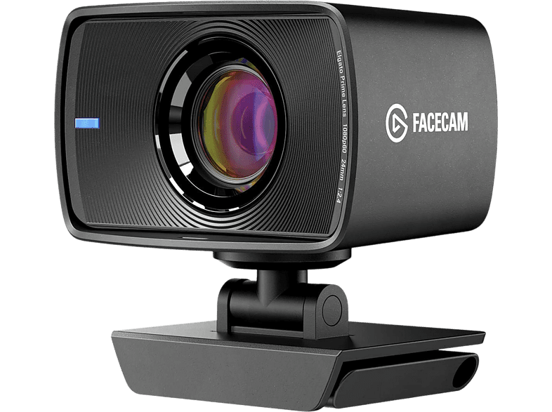 Webcam - elgato Facecam, Full HD, 1080p, Zoom óptico, 60 FPS, Sensor CMOS, Negro