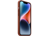 Apple Funda de piel con MagSafe para el iPhone 14, Ocre oscuro