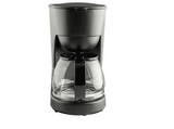 Cafetera de goteo - OK OCM 7521 B, 750 W, 1.25 l, Capacidad 8 tazas, Función mantenimiento caliente, Negro