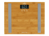 Báscula de Baño - Jata 577, Peso máximo 180 Kg, Pantalla LCD, Bambú