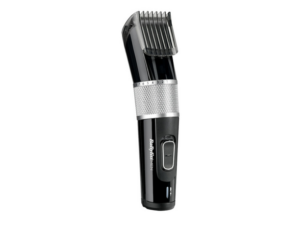 Cortapelos - Babyliss E973E, Sin cable, Cuchillas de acero inoxidable, Indicador luminoso de carga