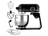Robot amasador - Cecotec Twist&Fusion 4500 Luxury Black, 800 W, 8 Velocidades, 5.2 l, Negro