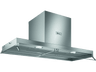 Campana - Balay 3BD896MX, Decorativa, De pared, 620 m³/h, 250 W, 70 dB, Clase A, Inox