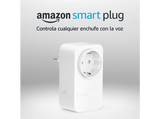 Enchufe inteligente - Amazon SMART PLUG NEW, Controlador por voz del hogar con Alexa, Wifi, Blanco