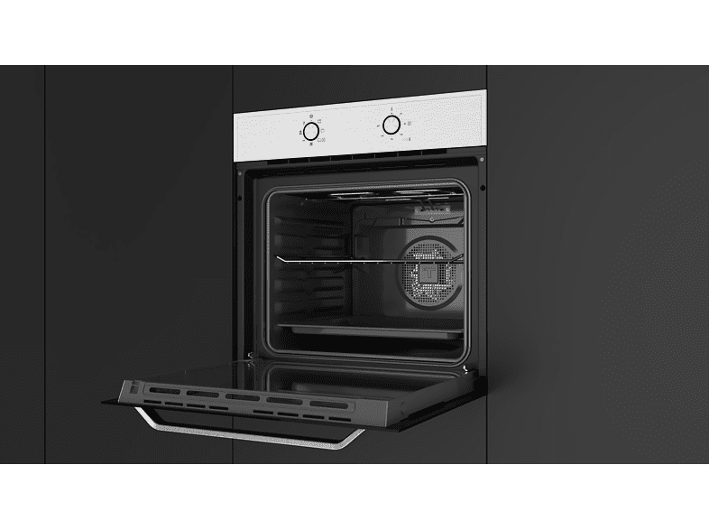 Horno - Teka HCB 6415, 65 l, Encastrable, Esmalte fácil de limpiar, 6 funciones, Acero Inox