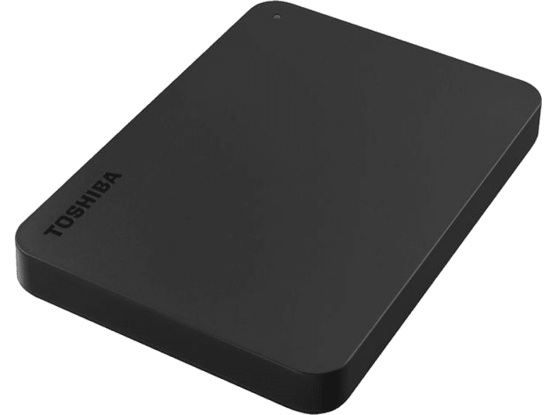 Disco duro externo 1 TB- Toshiba Canvio Basics, 2.5, USB 3.0, HDD, Negro