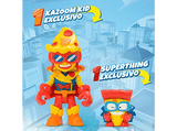 Figura - Magicbox Superthings Pizzacopter, Plástico, Dispara discos, Multicolor