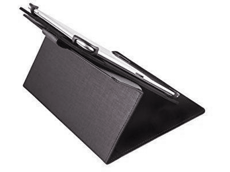 Funda tablet - Silver HT - Rotatory 360º, Hasta 10.4, Folio, Negro