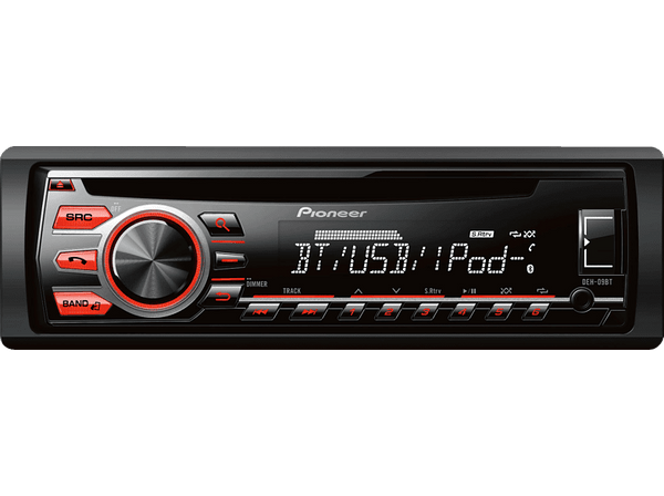 Autorradio - Pioneer DEH-09BT, Radio CD, USB, Bluetooth