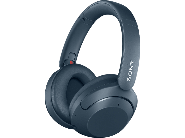 Auriculares Bluetooth - Sony WHXB910NL, Bluetooth, Cancelación de ruido, Autonomía 50h, Asistente de voz, Azul