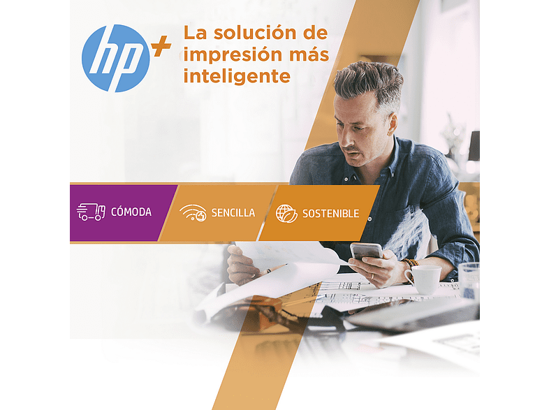 Impresora multifunción - HP OfficeJet Pro 9014e, Color, Wifi, 18 ppm, 6 meses de impresión Instant Ink con HP+