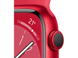 Apple Watch S8 (2022), GPS+CELL, 41 mm,  Caja de aluminio, Vidrio delantero Ion-X, Correa deportiva (PRODUCT) RED